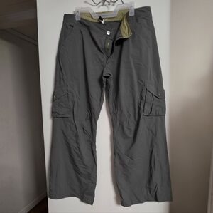 REI Nylon Cargo Roll Up Active Hiking Pants